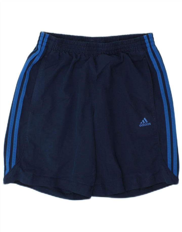 Adidas Pantalones cortos deportivos para hombre Small Azul marino Poliéster