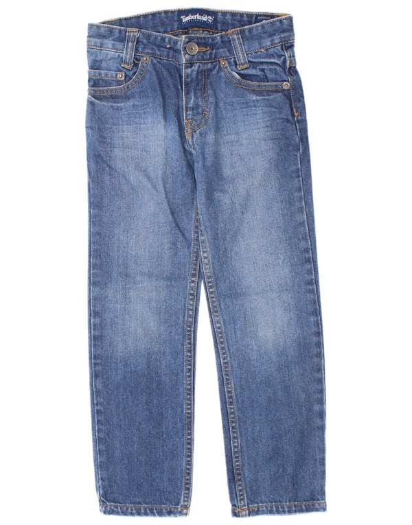 Timberland Vaqueros rectos para niño 5-6 años W22 L19 Algodón azul