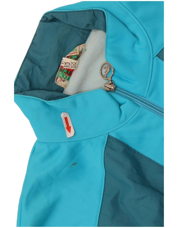 AUSTRALIAN L'ALPINA Chaqueta superior de chándal para hombre IT 50 Medium Blue Colourblock