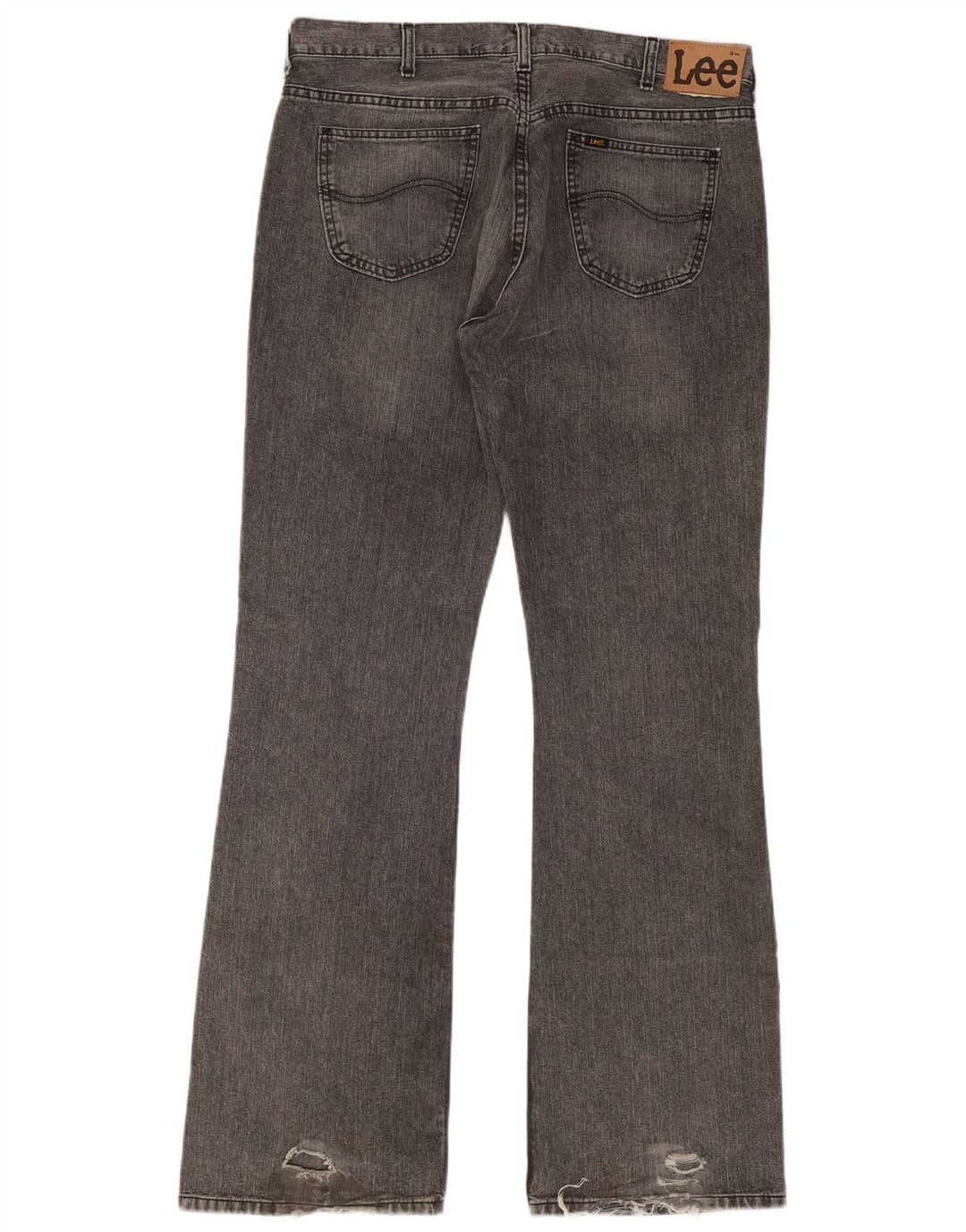 Lee Jeans Bootcut para Hombre W38 L36 Algodón Gris