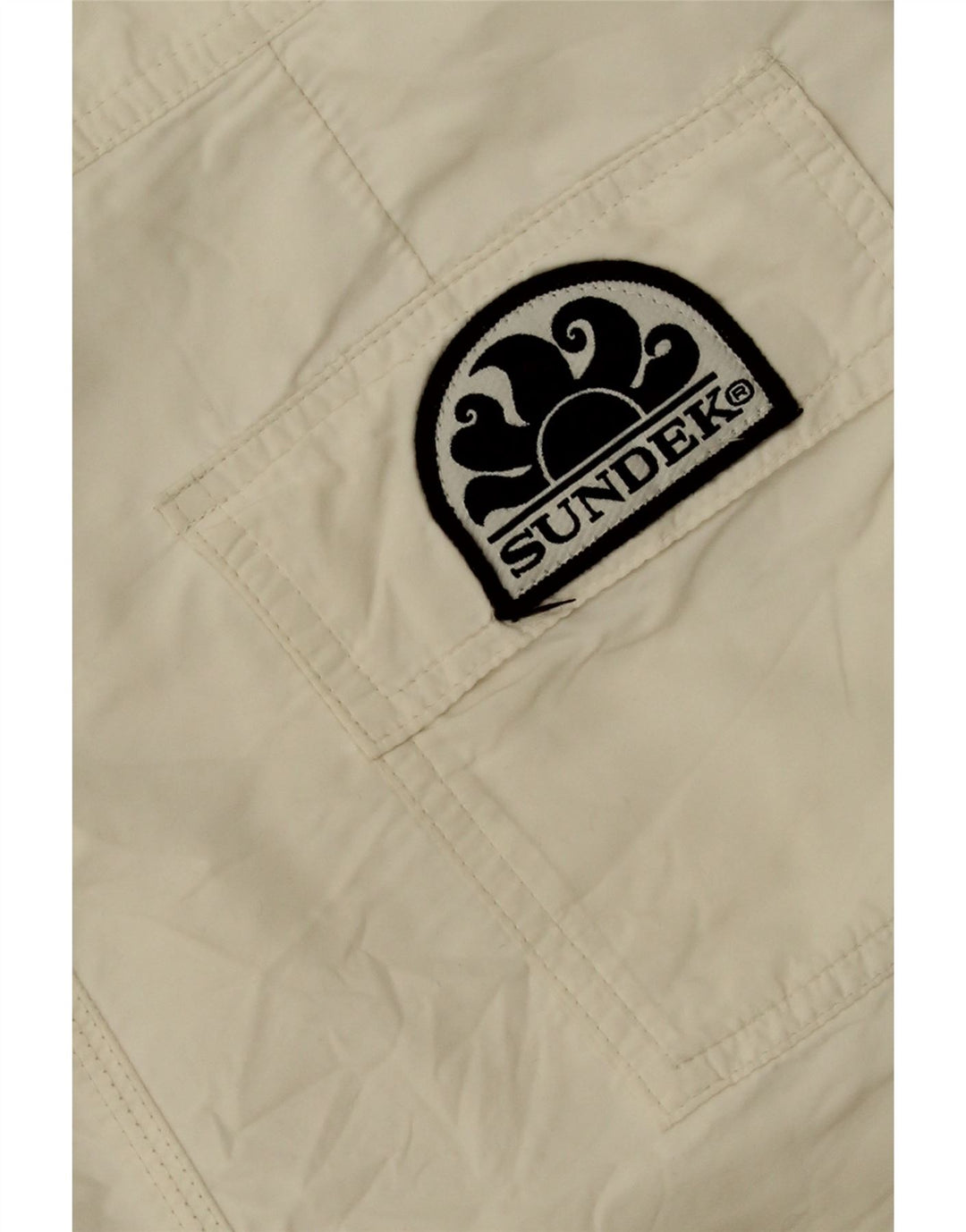 Bañador Sundek Hombre Mediano Nylon Blanco