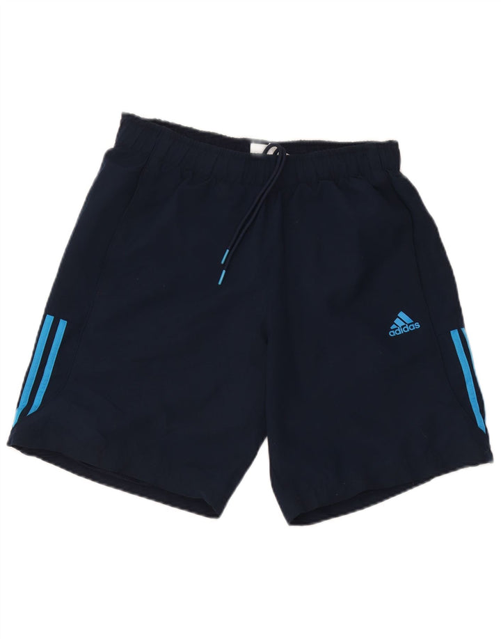 Adidas Mens Climalite Sport Shorts Medio Azul Marino Poliéster