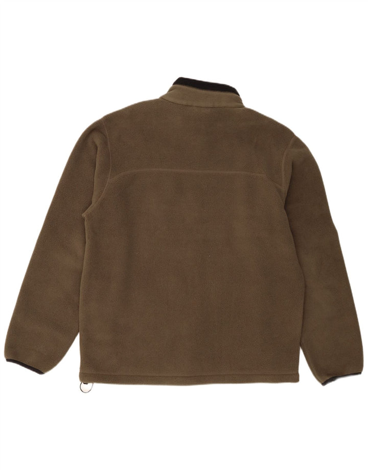 Timberland Chaqueta polar para hombre UK 40 Large Caqui Poliéster