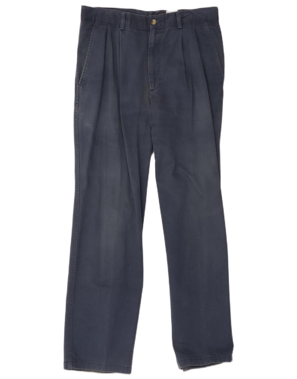 Timberland Mens Weathergear Pegged Chino Pantalones W32 L32 Algodón Azul Marino