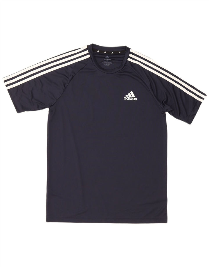 Adidas Hombre Camiseta Top Small Azul Marino Poliéster