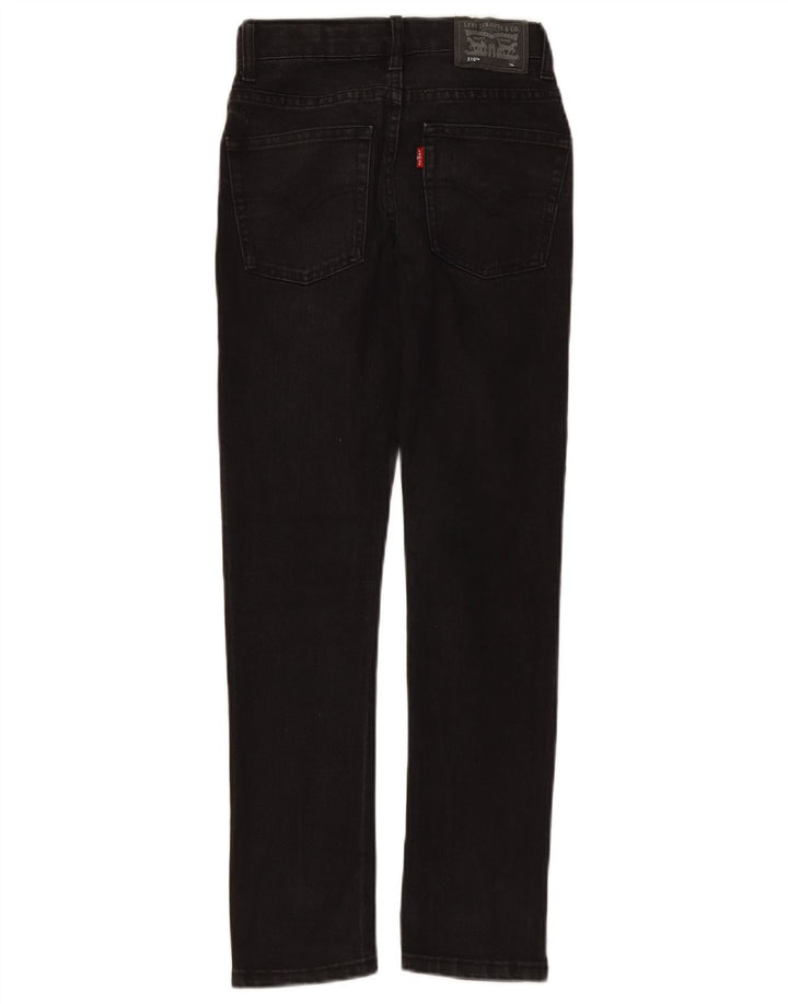 LEVI'S Vaqueros pitillo 510 para niñas 9-10 años W24 L26 Algodón negro