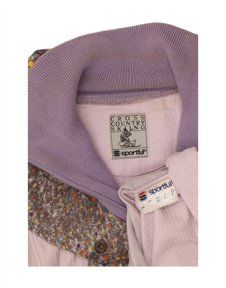 CROSS COUNTRY Chaqueta anorak para mujer IT 44 Medium Purple Colourblock