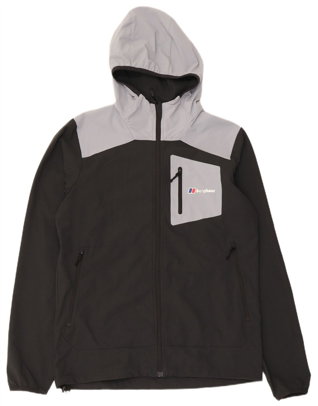 Berghaus Hombre Chaqueta impermeable con capucha Small Black Colourblock Poliéster
