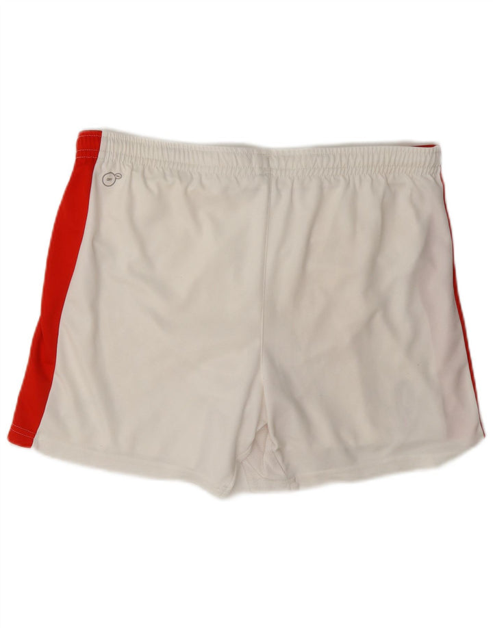 Puma Pantalones cortos deportivos para niño 15-16 años Blanco Colorblock Poliéster