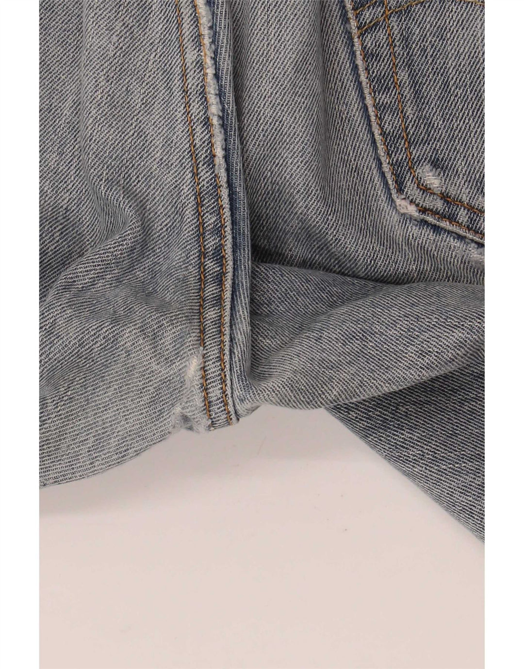 Levi's Jeans rectos desgastados 505 para hombre W34 L32 Algodón azul