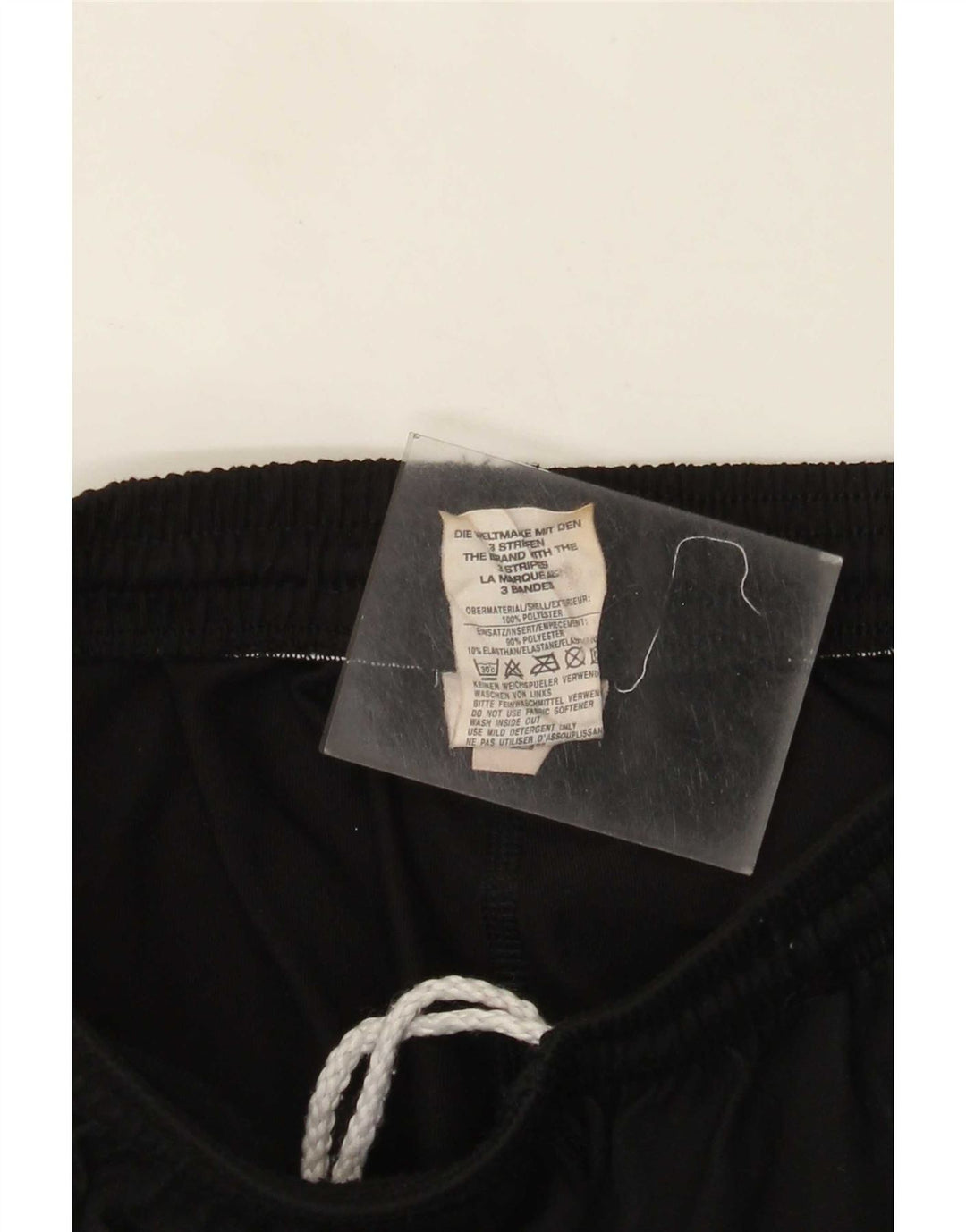 Pantalón De Chándal Adidas Hombre Grande Negro Poliéster