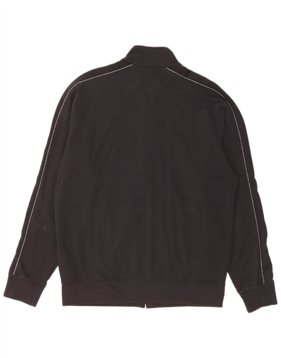 Champion - Chaqueta de chándal para hombre, talla grande, algodón negro