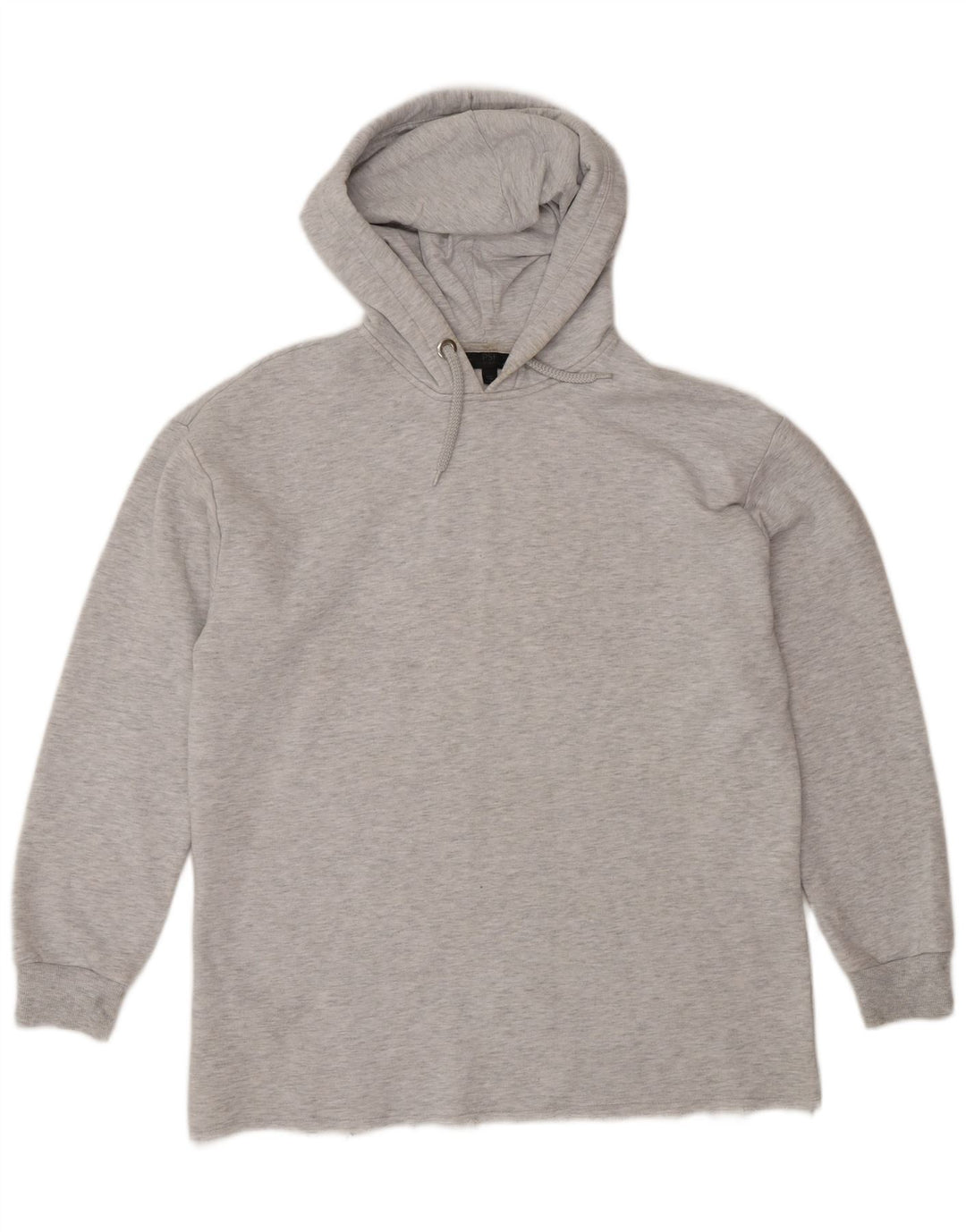 Topshop Jersey con capucha de gran tamaño para mujer, talla S, poliéster gris, Reino Unido 10