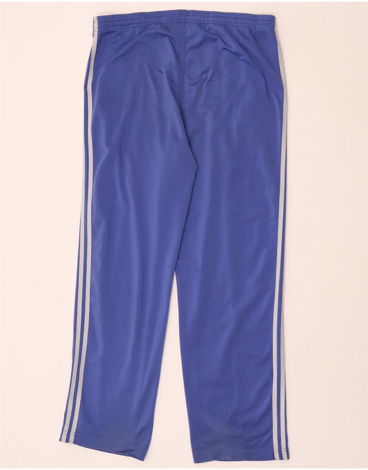 Adidas Pantalones de chándal para hombre UK 36/38 Small Azul Poliéster
