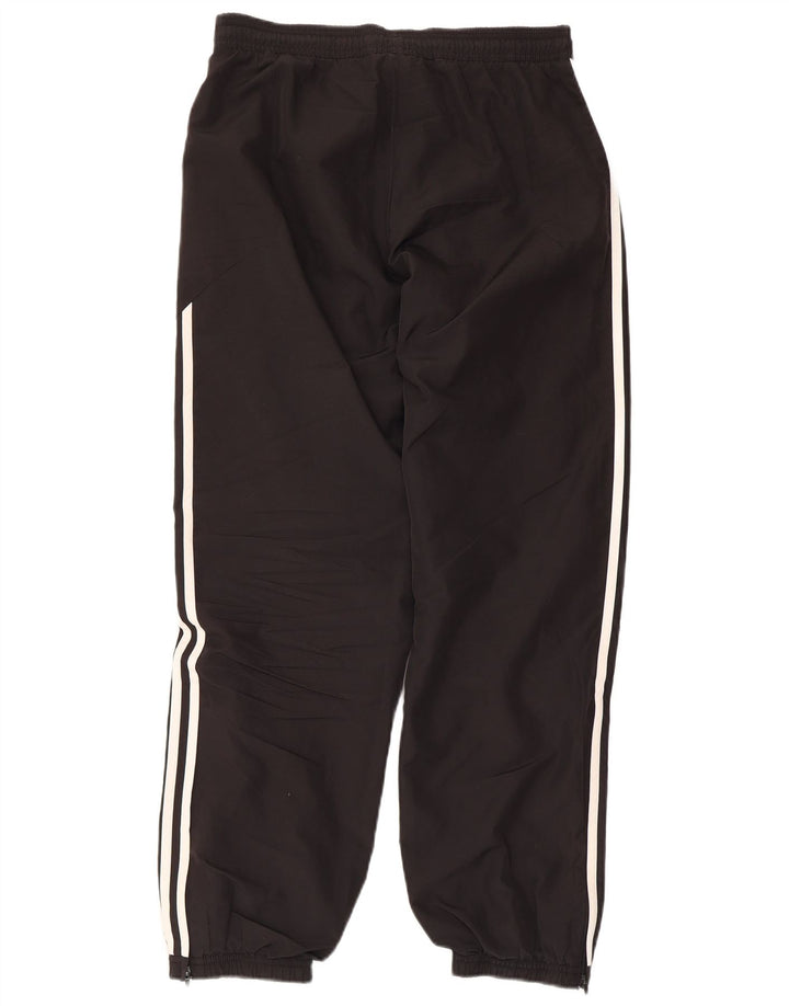 Adidas Pantalones de chándal para hombre Joggers UK 38/40 Medium Negro Poliéster