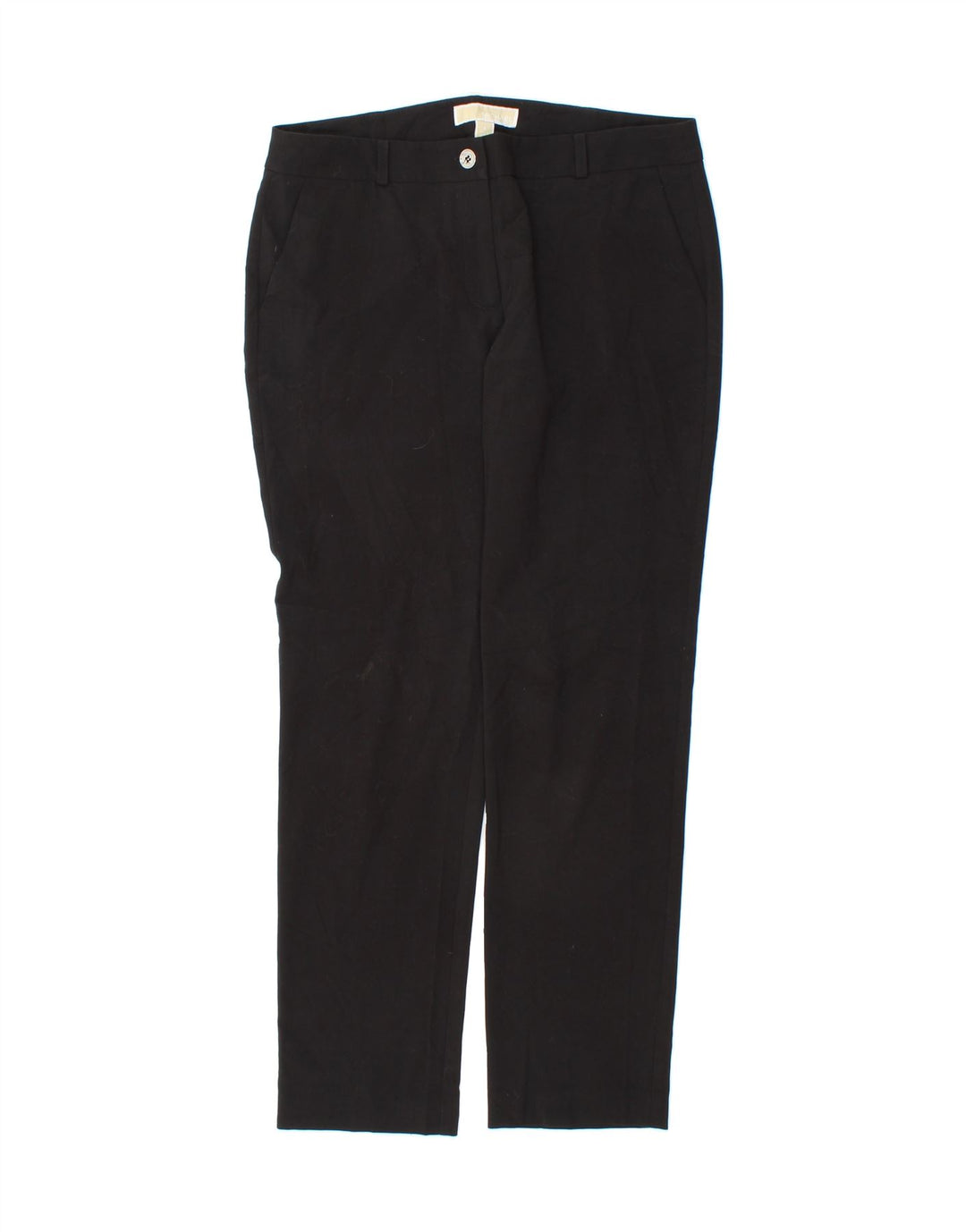 MICHAEL KORS Womens Slim Chino Trousers US 6 Medium W30 L29 Black Vintage Michael Kors and Second-Hand Michael Kors from Messina Hembry 