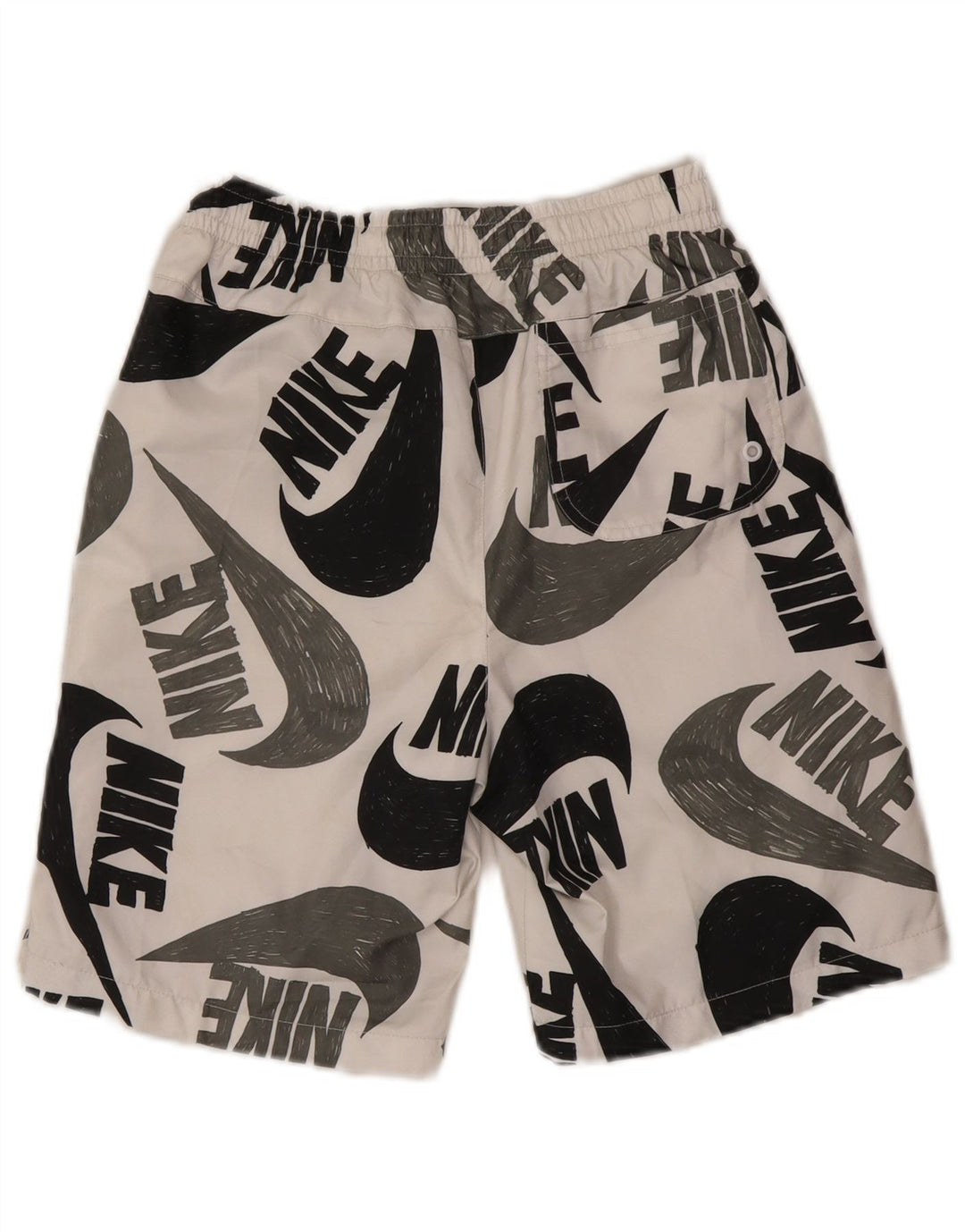 Nike Boys Graphic Sport Shorts 12-13 años Grande Blanco Poliéster