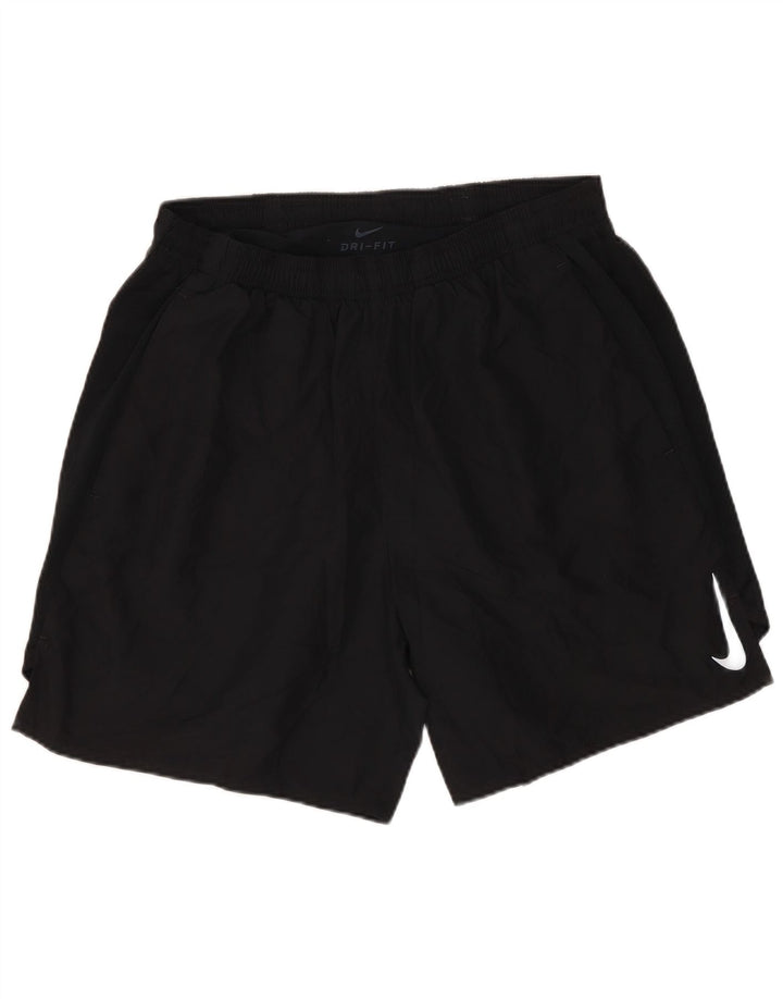 Nike Pantalones cortos deportivos Dri Fit para hombre, talla mediana, negro