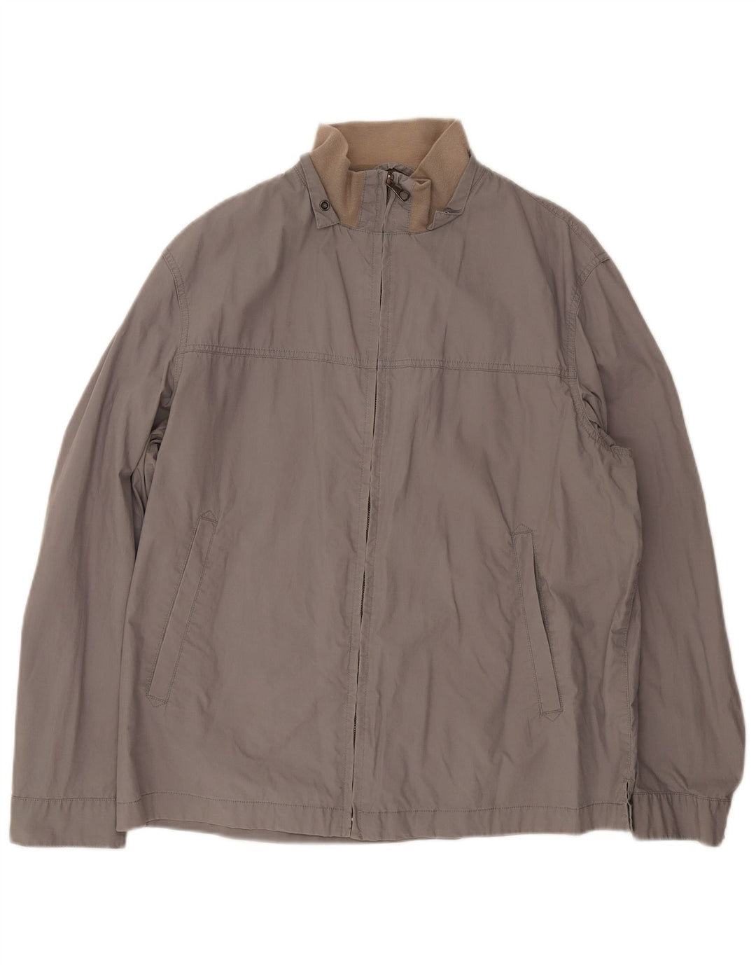 Marlboro Classics Chaqueta Bomber para Hombre EU 52 XL Algodón Gris