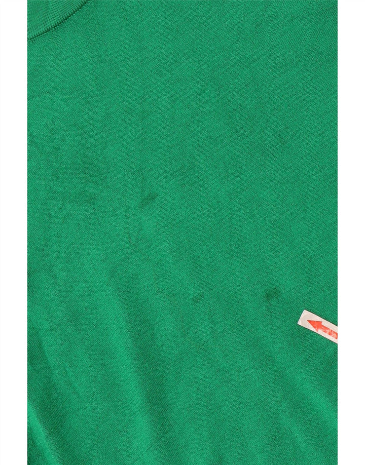 Zara Mujer Chaleco Tank Top UK 12 Viscosa Verde Medio
