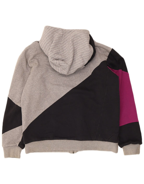 Nike Sudadera con capucha y cremallera para hombre UK 42/44 Large Multicolor Colourblock