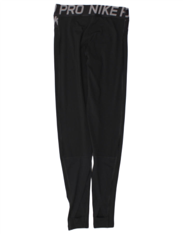 Nike Leggings Dri Fit Graphic para mujer UK 8 Small Poliéster negro