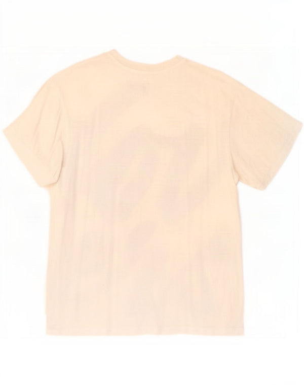 Liu Jo Hombre Camiseta Gráfica Top XL Off White