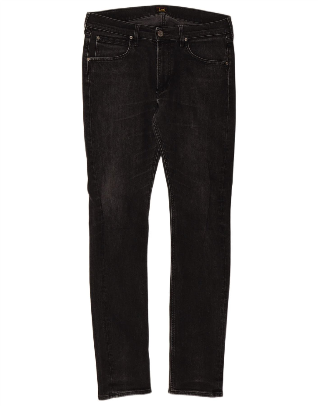 Lee Vaqueros pitillo Luke para hombre W34 L34 Algodón negro