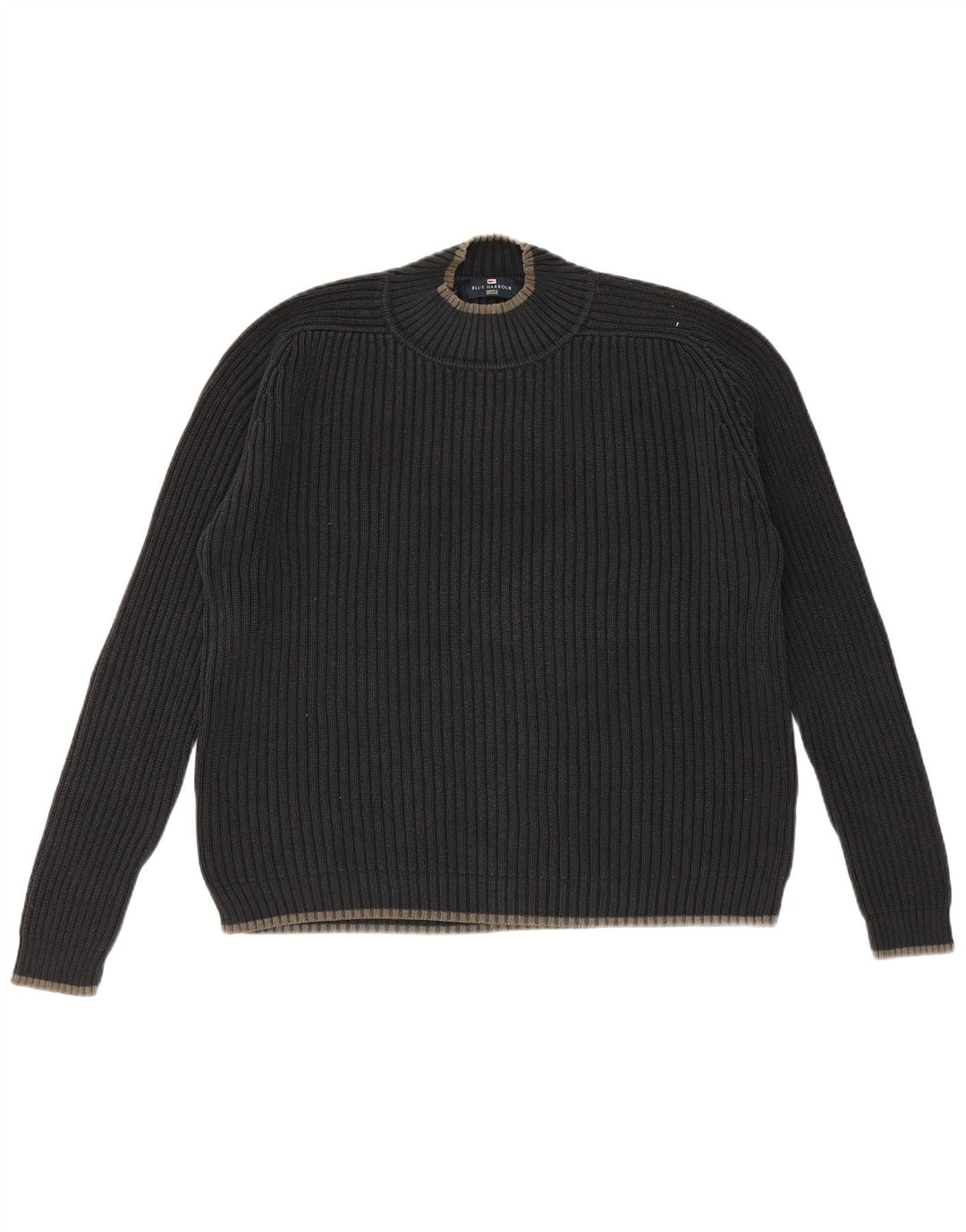 Marks & Spencer - Jersey de cuello redondo para hombre, color azul, color azul marino