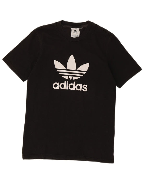 Adidas Hombre Camiseta Gráfica Top XS Negro