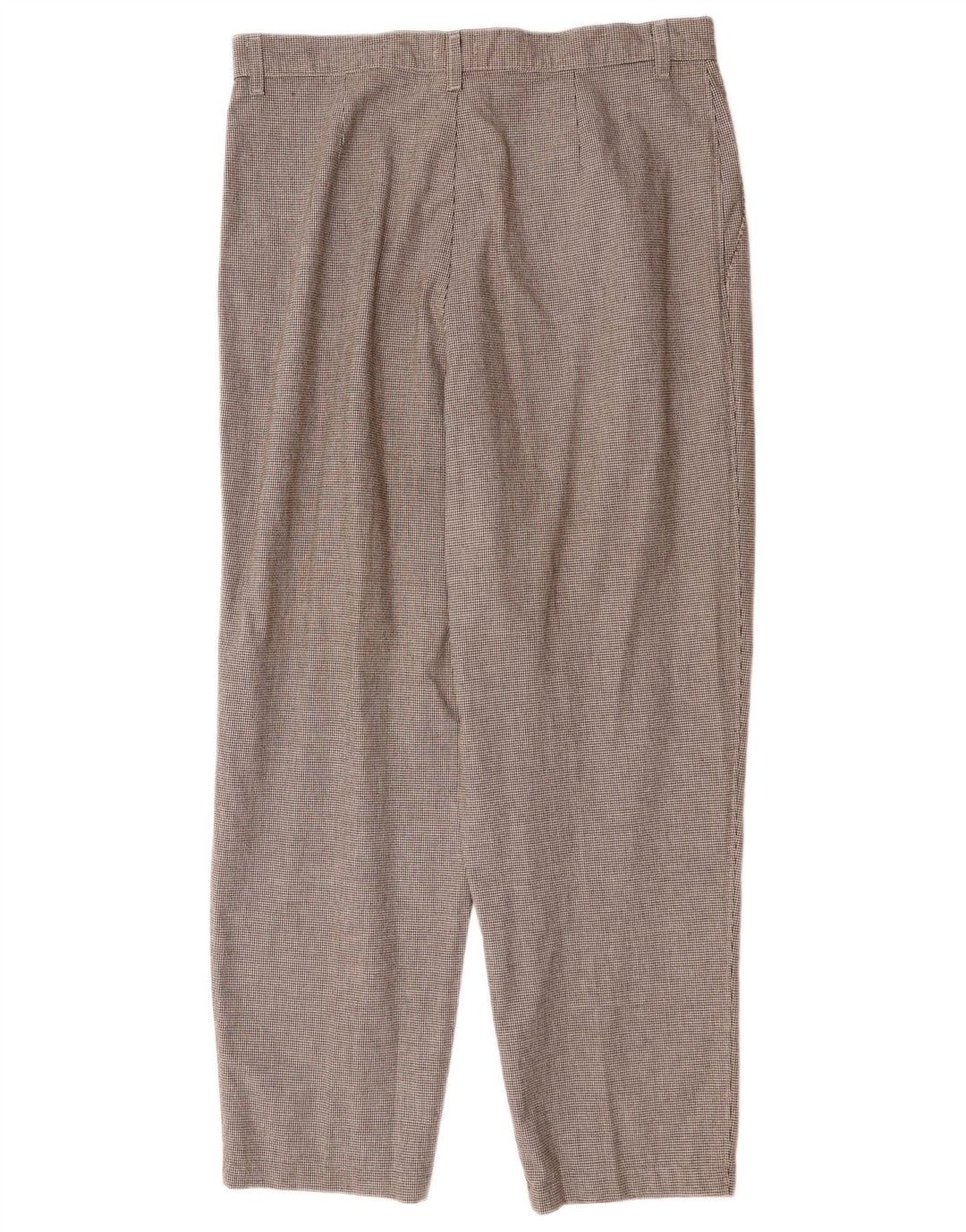 LEE Pantalones Chinos Pegged para Mujer US 18 2XL W36 L28 Marrón Pata de Gallo