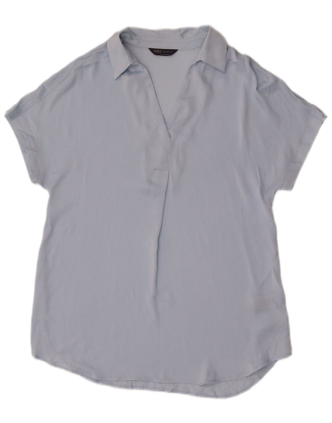 Marks & Spencer Top tipo túnica para mujer UK 8 Small Poliéster azul