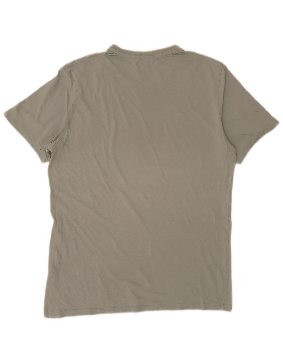 CALVIN KLEIN Camiseta para hombre Top Small Gris Algodón