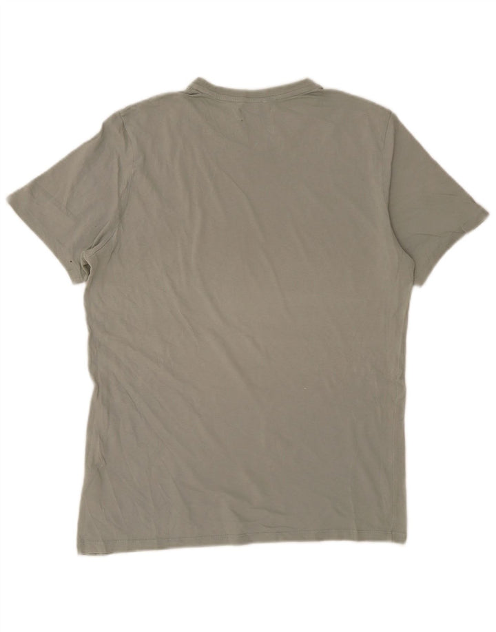 CALVIN KLEIN Camiseta para hombre Top Small Gris Algodón