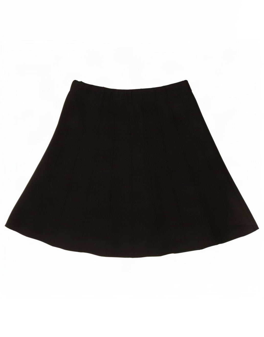 Zara Falda Acampanada Mediana W28 Viscosa Negra