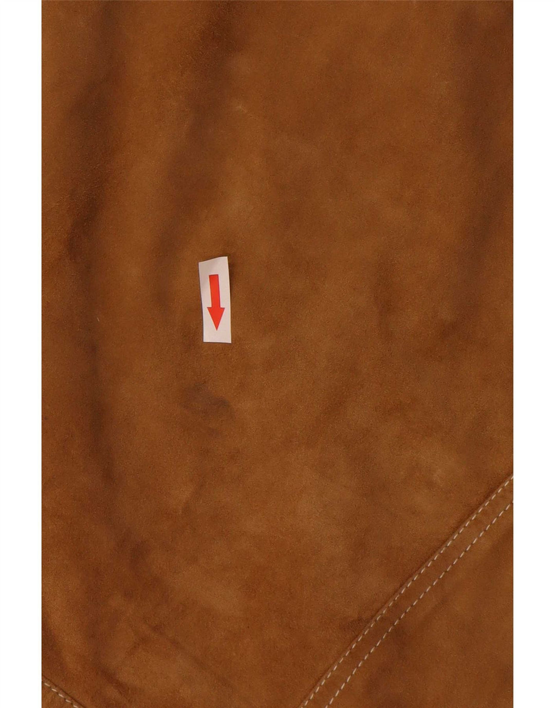 Chaqueta de ante vintage para hombre IT 52 XL Cuero beige