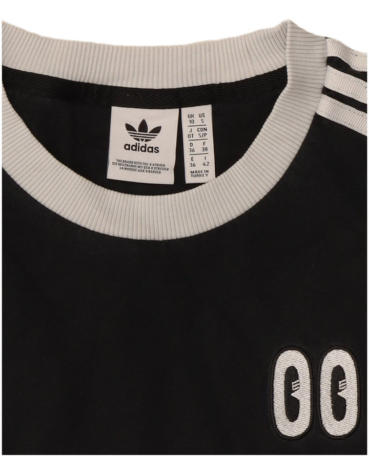 Adidas Camiseta Mujer Top UK 10 Small Negro