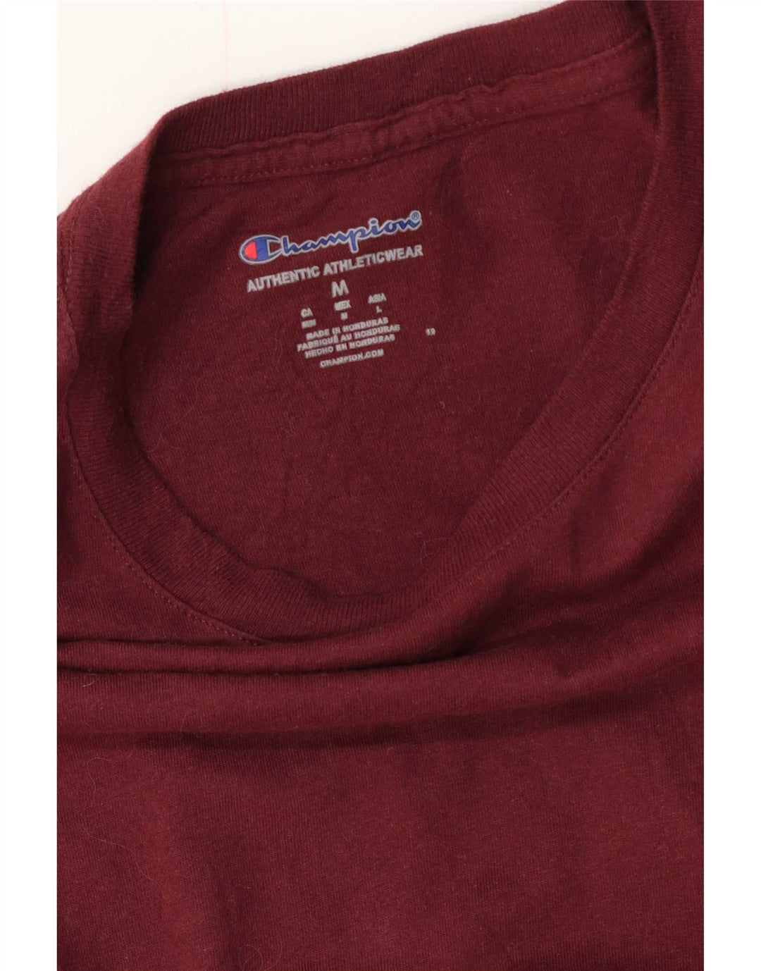 Champion Camiseta para hombre Top Medium Borgoña