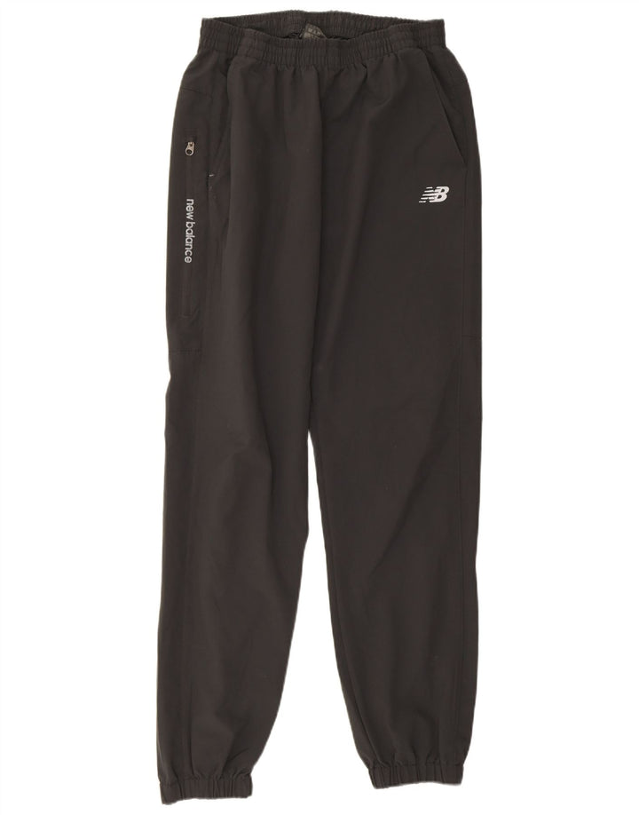 New Balance Hombre Graphic Chándal Pantalones Joggers Grande Gris Poliéster