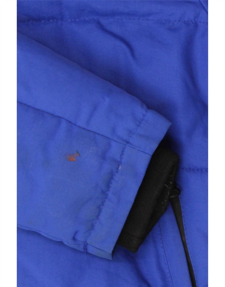 Superdry Mujer Everest Mountain Parka Chaqueta Acolchada UK 40 Azul Medio