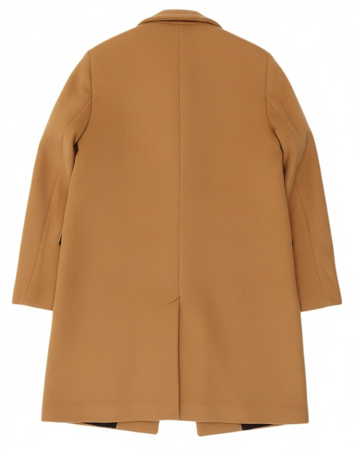 Zara Mujer Abrigo UK 44 Medio Beige