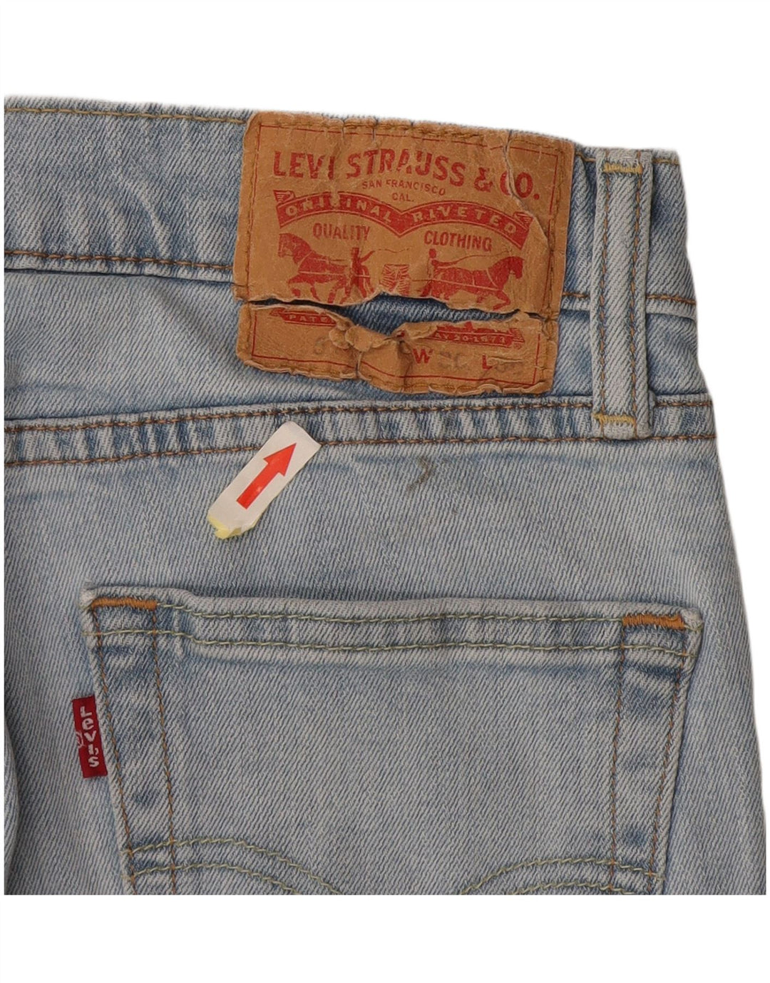 Levi's Vaqueros Rectos Para Hombre W30 L29 Azul