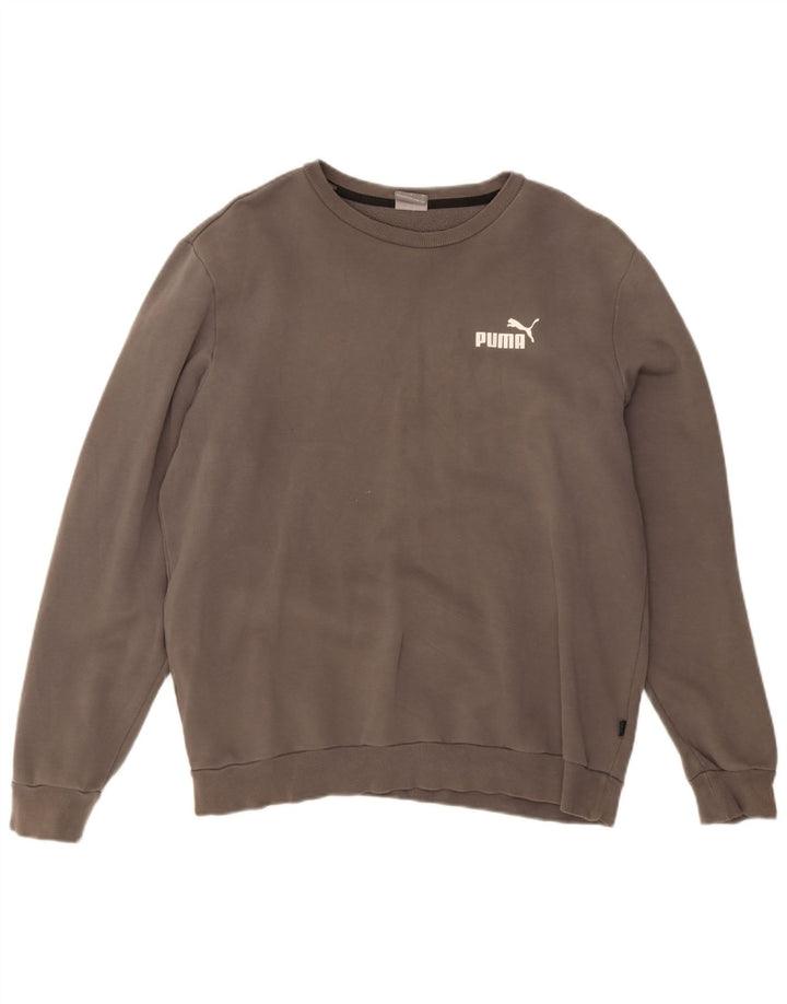 Puma Hombre Sudadera Jumper Grande Gris