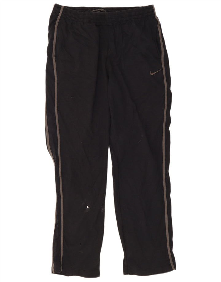 Nike - Pantalón de chándal para hombre, talla grande, algodón negro