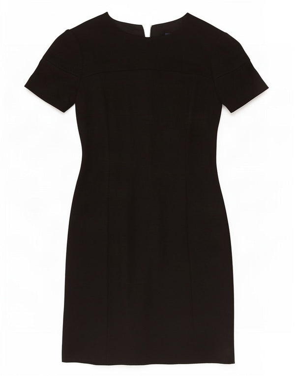 Trussardi Vestido tubo para mujer UK 40 Small Negro