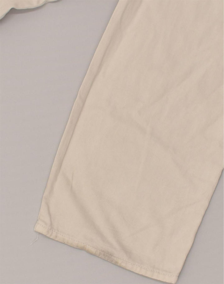 PULL & BEAR Womens Straight Cargo Trousers W36 L31 White | Vintage Pull & Bear | Thrift | Second-Hand Pull & Bear | Used Clothing | Messina Hembry 