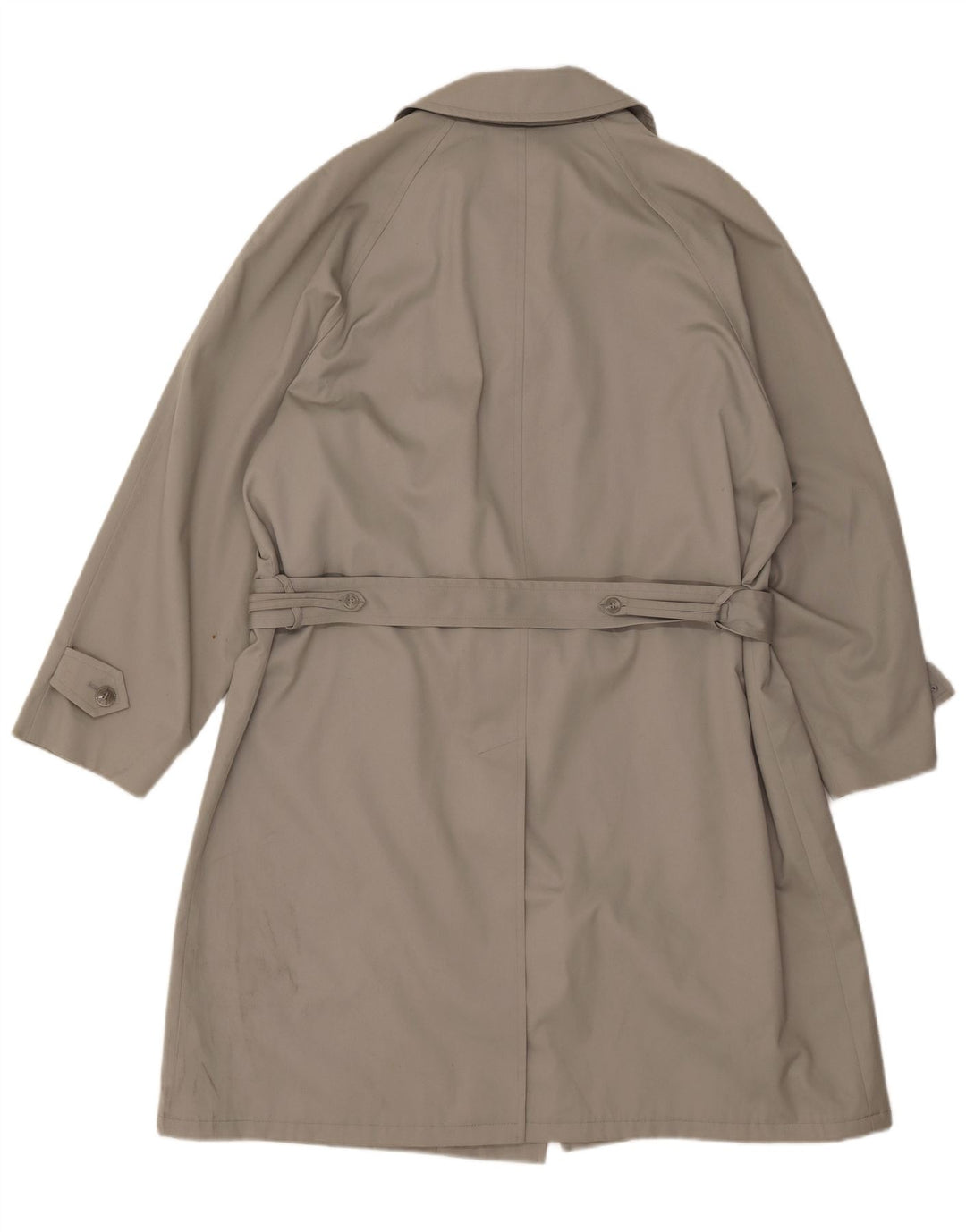 VINTAGE Chubasquero holgado para hombre IT 49 Poliéster gris medio