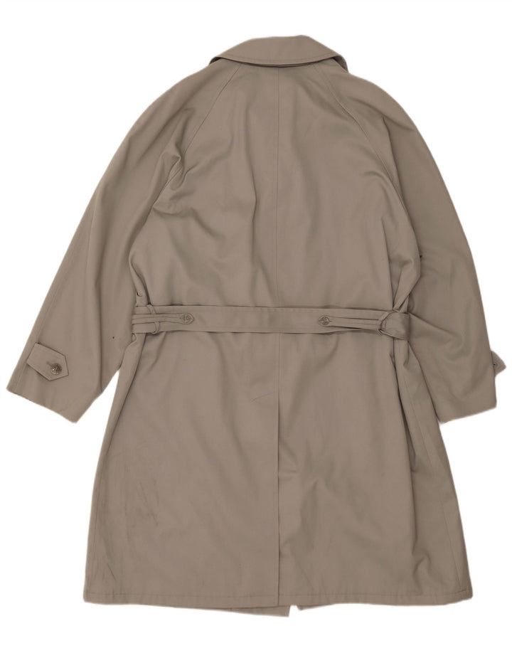 VINTAGE Chubasquero holgado para hombre IT 49 Poliéster gris medio