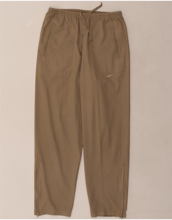 Nike Pantalones de chándal para mujer US 0/2 XS Marrón Poliéster