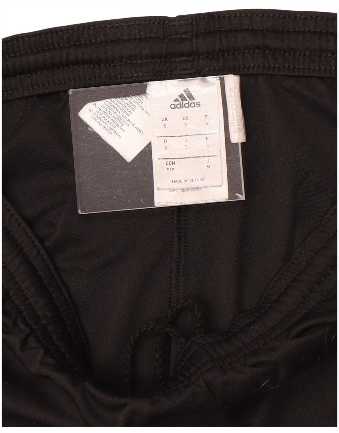 Adidas Mens Climalite Sport Shorts Pequeño Negro Poliéster